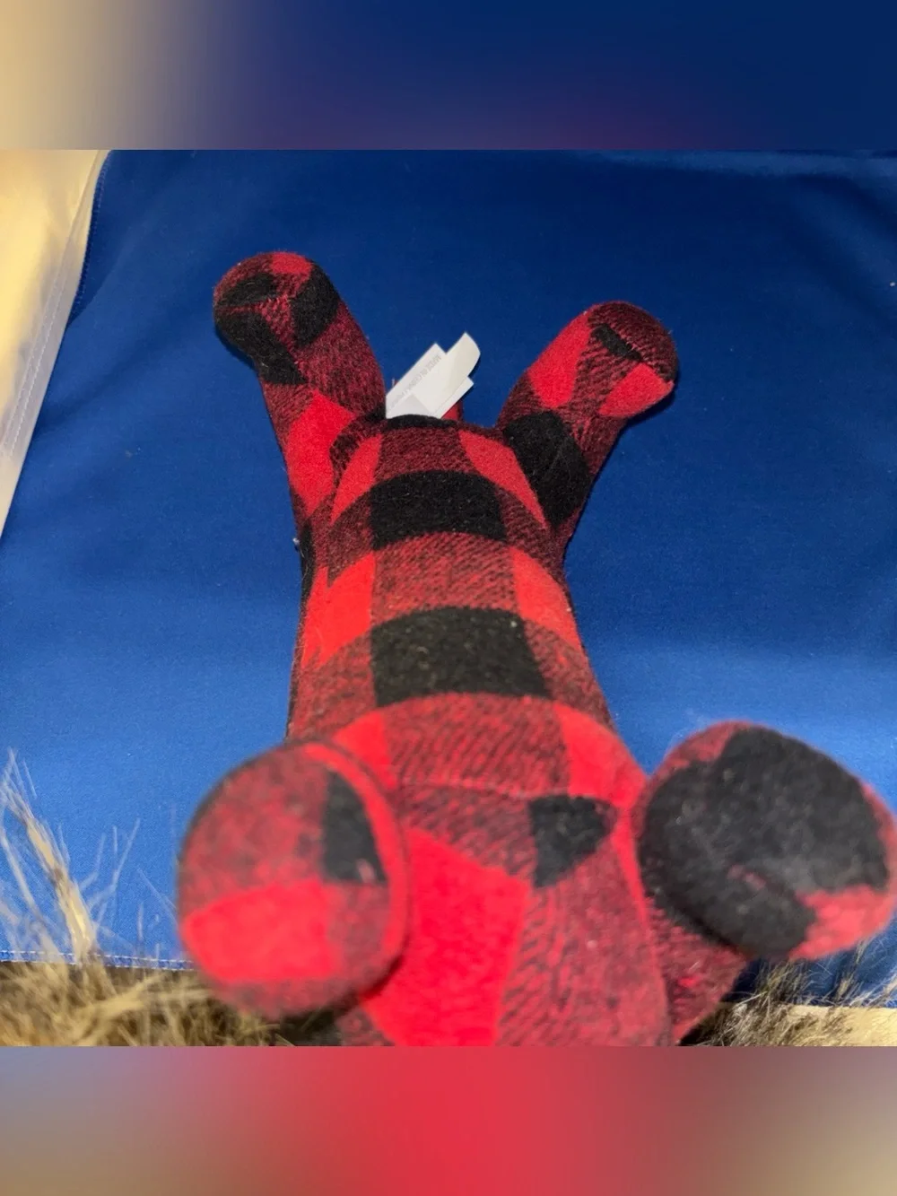 Douglas Cuddle Toys #14778 Griswold Plush Dachsund Buffalo Plaid RARE HTF 16